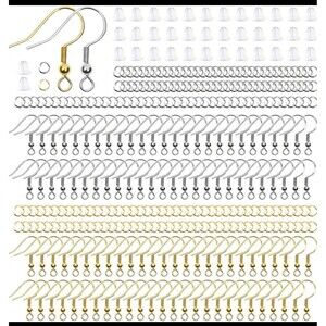 DIY Earrings Hooks Kit of 600 Pieces Hypoallergenic Supply Kit